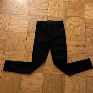 Abercrombie&Fitch High Rise Super Skinny Black Jeans